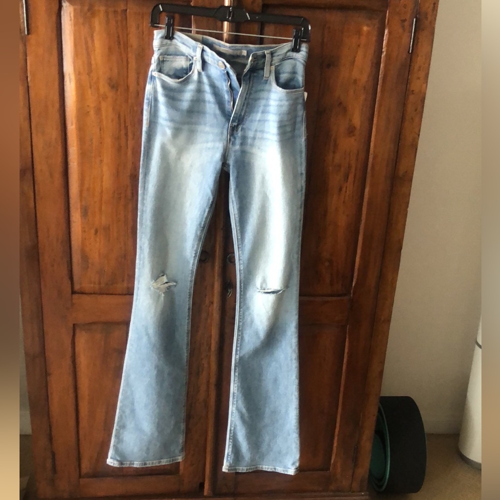 Hudson Barbara high rise bootcut Jean / color royalty sz 26 - Picture 8 of 9